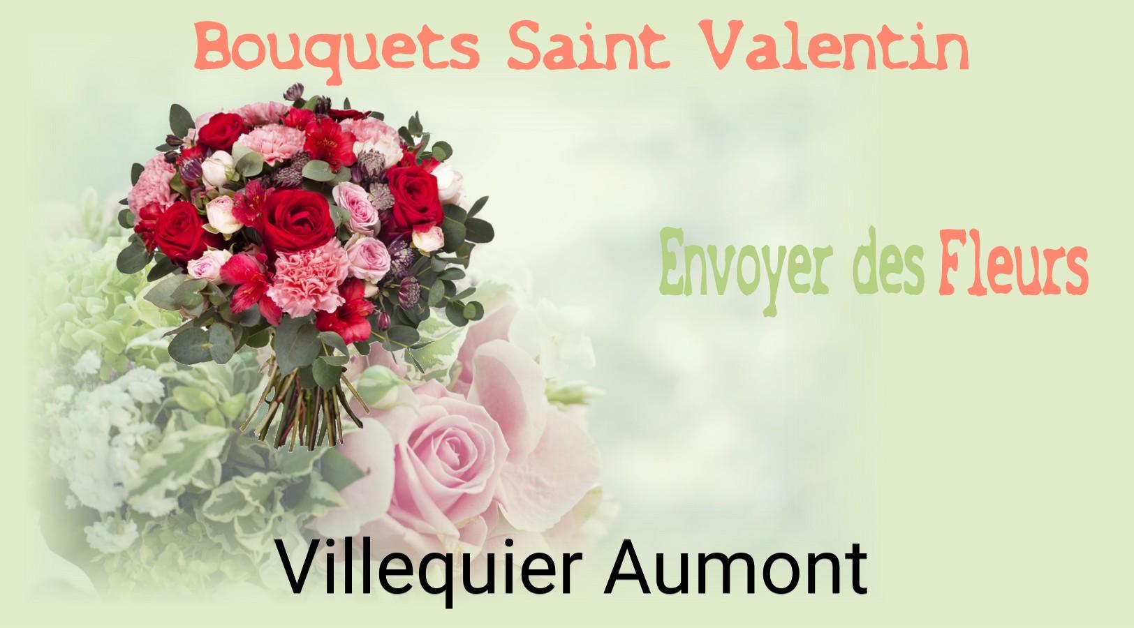 Roses de Saint-Valentin livrées à Villequier-Aumont